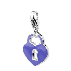Charm donna S’agapo’ linea HAPPY Cuore Lucchetto SHA51 