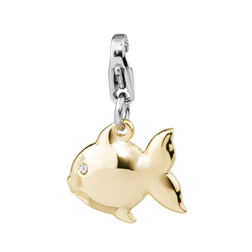 Charm-donna-S'agapo'-linea-HAPPY-Pesciolino-dorato-SHA39á Charm donna S’agapo’ linea HAPPY Pesciolino dorato SHA39