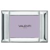 Cornice in argento laminato a righe Valenti 56040-2L