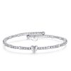 Bracciale a elastico donna Luca Barra con Cuore BK1861