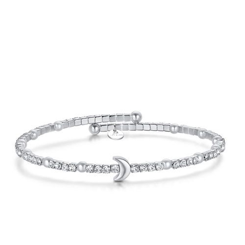 Bracciale-a-elastico-donna-Luca-Barra-con-Luna-BK1865 Bracciale a elastico donna Luca Barra con Luna BK1865
