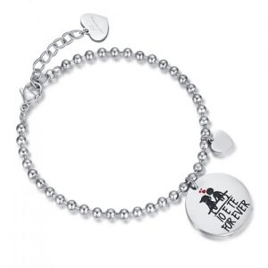 Bracciale donna Luca Barra Io e Te Forever BK1791