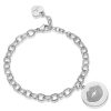 Bracciale donna Luca Barra con Bacio Glitterato BK1650