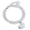 Bracciale donna Luca Barra con Cuore BK1899