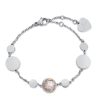 Bracciale donna Luca Barra con Pietra Rosa BK1905