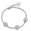 Bracciale donna Luca Barra con Quadrifogli BK1828