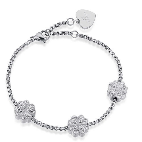 Bracciale-donna-Luca-Barra-con-Quadrifogli-BK1828 Bracciale donna Luca Barra con Quadrifogli BK1828