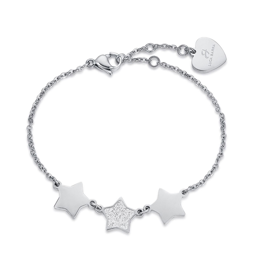 Bracciale-donna-Luca-Barra-con-Stelle-BK1897 Bracciale donna Luca Barra con Stelle BK1897
