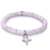 Bracciale elastico donna con cristalli rosa e Ballerina BK1766
