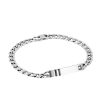 Bracciale uomo 2Jewels con piastra lucida 231411