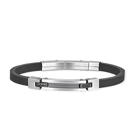 Bracciale-uomo-2Jewels-linea-Rubber-232093 Bracciale uomo 2Jewels linea Rubber 232093