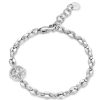 Bracciale uomo Luca Barra con Rosa Dei Venti BA1088