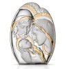 Capezzale in argento laminato Puro Sacra Famiglia 8412-5