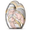 Capezzale in argento laminato Puro Sacra Famiglia 8412-5