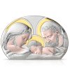 Capezzale in argento laminato Puro Sacra Famiglia 8413-5SM
