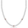 Collana di perle donna Luca Barra CK1440