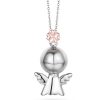 Collana donna Chiama Angeli con angioletto e quadrifoglio CK1221