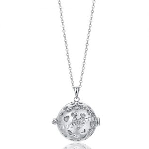 Collana donna Luca Barra Chiama Angeli con Cuore CK1461