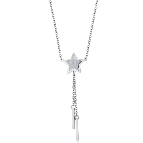 Collana-donna-Luca-Barra-Stella-con-Pendente-CK1436 Collana donna Luca Barra Stella con Pendente CK1436