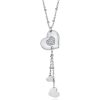 Collana donna Luca Barra con Cuore e pendenti CK1447