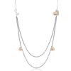 Collana donna Luca Barra con Cuori glitterati CK1432