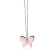 Collana donna Melitea Gioielli con Farfalla rosata MC211