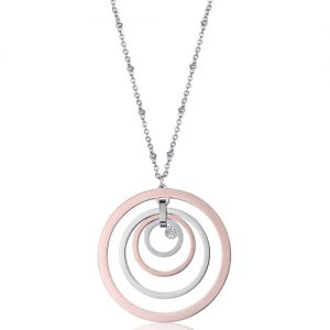 Collana lunga donna Luca Barra a Cerchi CK1429