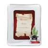 Cornice Laurea in argento laminato Valenti 51034-4L