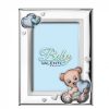 Cornice bimbo in argento laminato Valenti con Orsetto 9x13 73115-3LC
