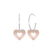 Orecchini donna 2Jewels con cuori 261263