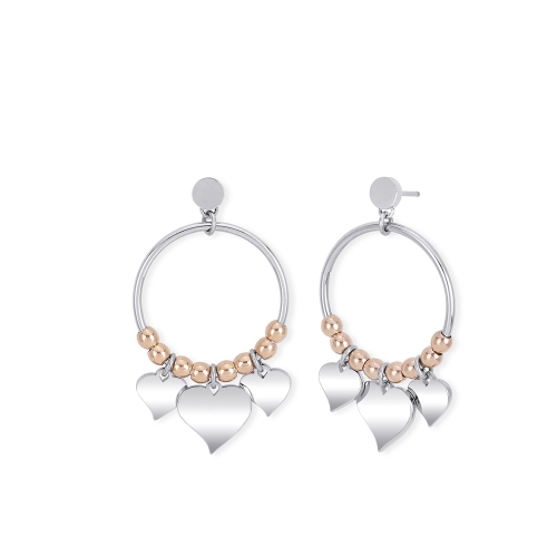 Orecchini-donna-2Jewels-con-cuori-261265 Orecchini donna 2Jewels con cuori 261265