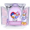 Cornice bimba in argento laminato Valenti linea Disney Paperina D265-4LRA