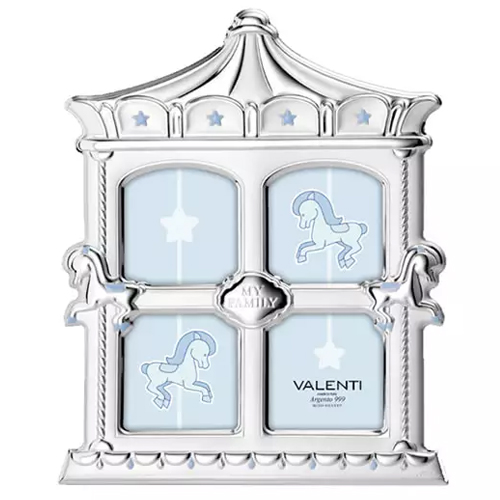 Cornice-bimbo-in-argento-laminato-Valenti-Cavallini-71517-5LC Cornice bimbo in argento laminato Valenti Cavallini 71517-5LC