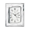 Orologio Sveglia da tavolo in argento laminato Valenti Nozze d'argento 52032-4ORL