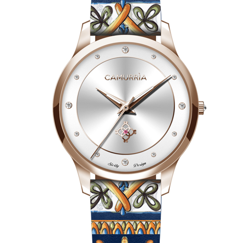 Orologio-donna-Camurria-"A-Maiolica"-CW07RT2 Orologio donna Camurria ”A Maiolica” CW07RT2