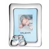 Cornice bimbo in argento laminato Valenti scarpette 13×18 73104-3LC