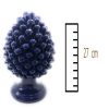 Pigna Blu Notte in Ceramica Siciliana Artigianale