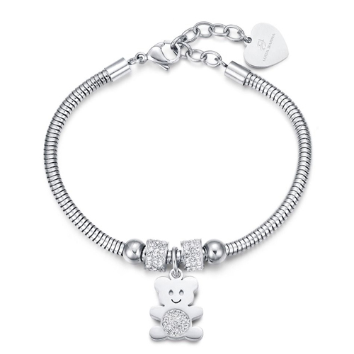 Bracciale-donna-Luca-Barra-con-Orsetto-BK1938 Bracciale donna Luca Barra con Orsetto BK1938