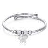Bracciale donna rigido con Farfalla BK1944