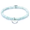Bracciale elastico donna Luca Barra con cristalli e Cuore BK1759