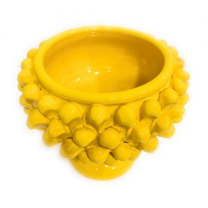 Centrotavola Mezza Pigna in ceramica Siciliana artigianale