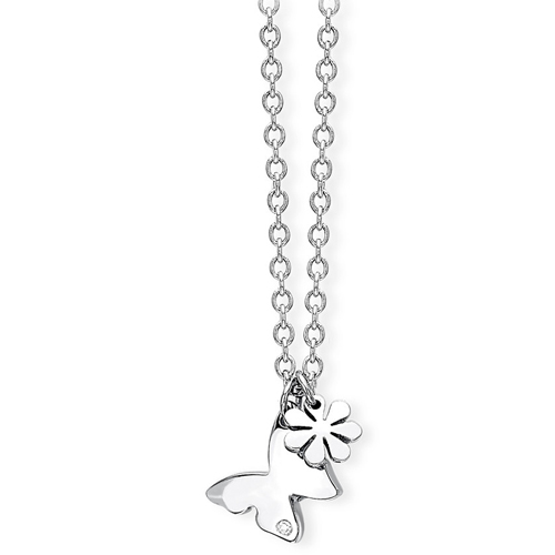 Collana-donna-2Jewels-con-Farfalla-e-Quadrifoglio-251525 Collana donna 2Jewels con Farfalla e Quadrifoglio 251525