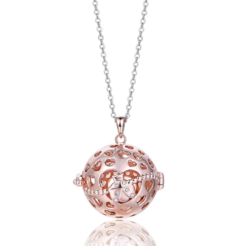 Collana-donna-Chiama-Angeli-con-Coccinella-CK1458 Collana donna Chiama Angeli con Coccinella CK1458