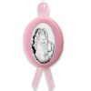 Medaglione culla bimba Puro Madonna con bambino 8424-R
