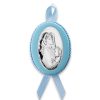 Medaglione culla bimbo Puro Madonna con bambino 8424-C