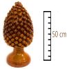 Pigna Color Caramello in Ceramica Siciliana artigianale