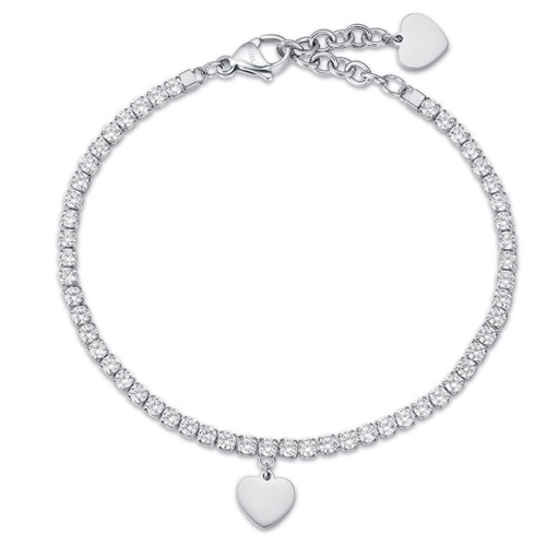 Bracciale-donna-Luca-Barra-con-Cuore-BK1968 Bracciale donna Luca Barra con Cuore BK1968