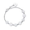 Bracciale donna Luca Barra con Quadrifogli BK1931