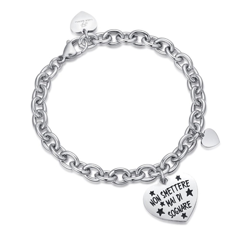 Bracciale-donna-Luca-Barra-con-ciondolo-inciso-BK1994 Bracciale donna Luca Barra con ciondolo inciso BK1994