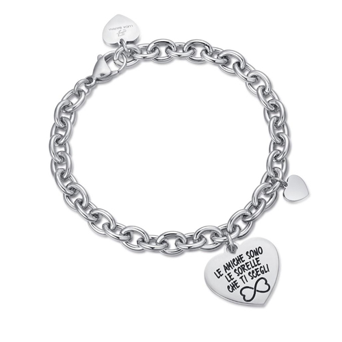 Bracciale-donna-Luca-Barra-con-ciondolo-inciso-BK1995 Bracciale donna Luca Barra con ciondolo inciso BK1995
